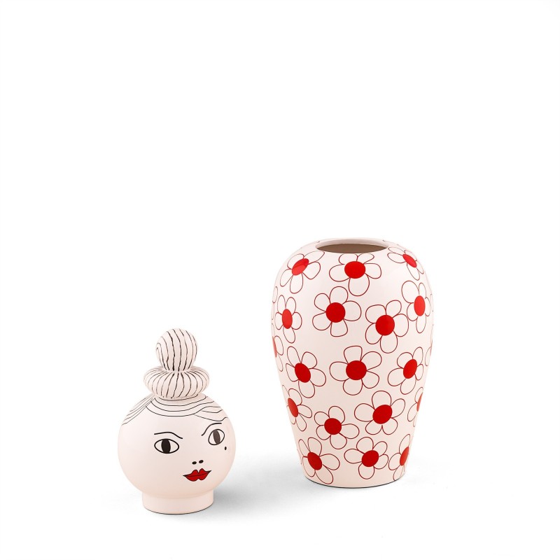 SELETTI Le Canopie Dolomite vase  - Pepa