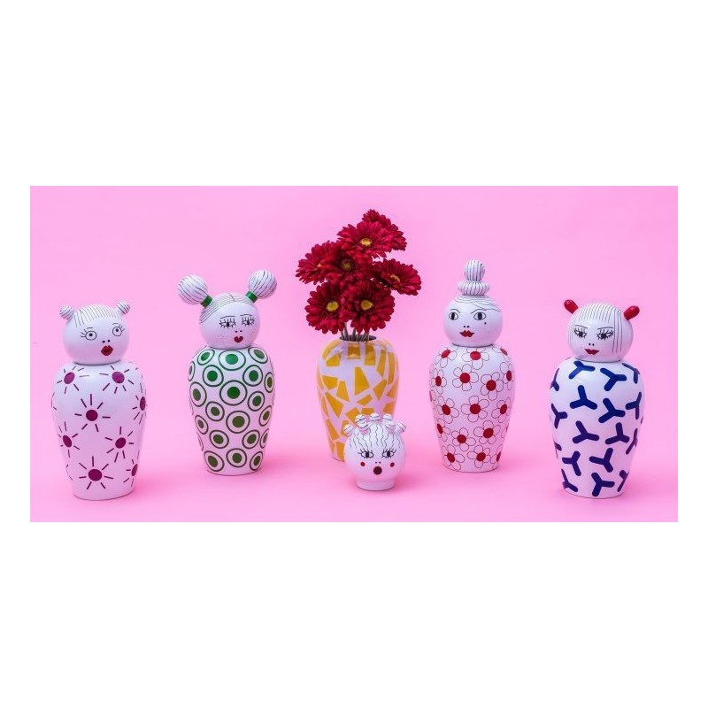 SELETTI Le Canopie Dolomite vase  - Pepa