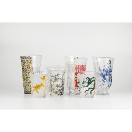 SELETTI Hybrid Glass Set of 3 - Clarice