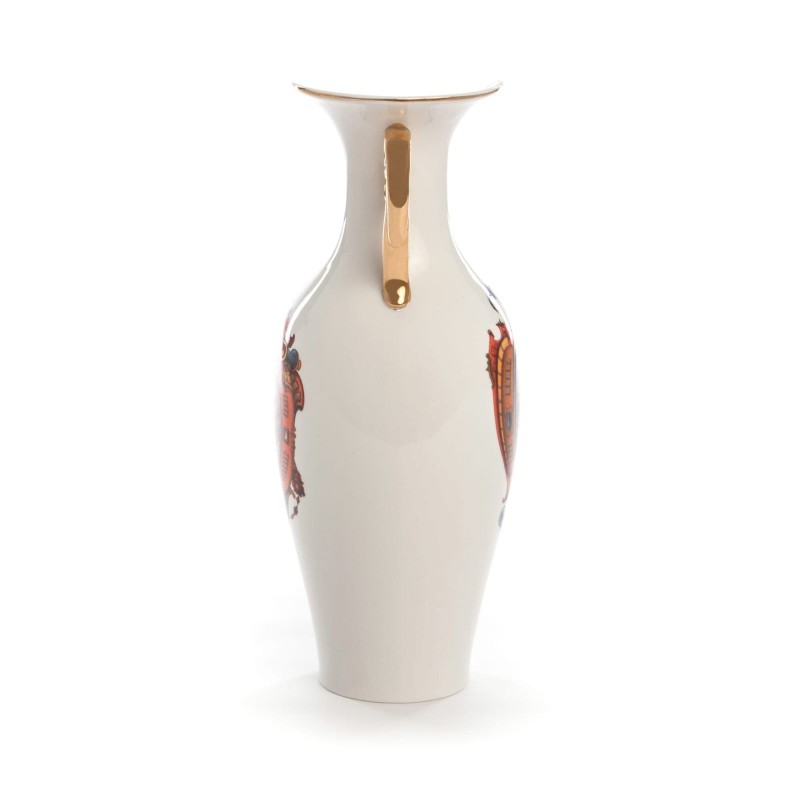 SELETTI Hybrid Porcelain Vase - Adelma