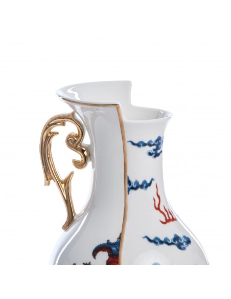 SELETTI Hybrid Porcelain Vase - Adelma