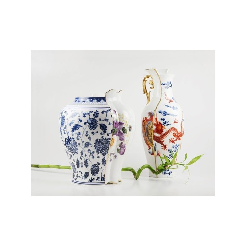SELETTI Hybrid Porcelain Vase - Adelma