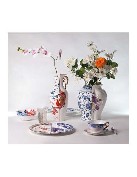 SELETTI Hybrid Porcelain Vase - Adelma