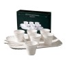 SELETTI coffee set 6 cups + 6 stirrers + 1 tray in porcelain