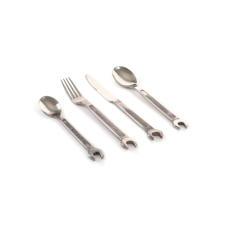 SELETTI Machine Collection cutlery set diy: knife,fork,spoon and coffee spoon stainless steel