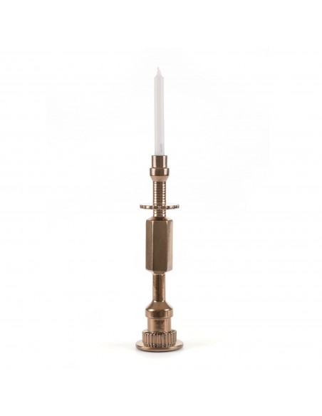 SELETTI Machine Collection Ceramic candleholder large - Transmission