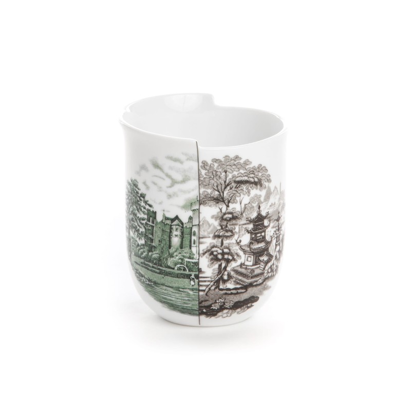 SELETTI Hybrid Porcelain drinking cup  - Fedora