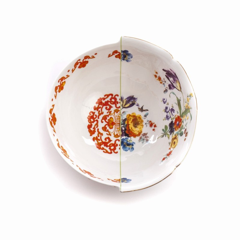SELETTI Hybrid Porcelain Salad bowl - Ersilia