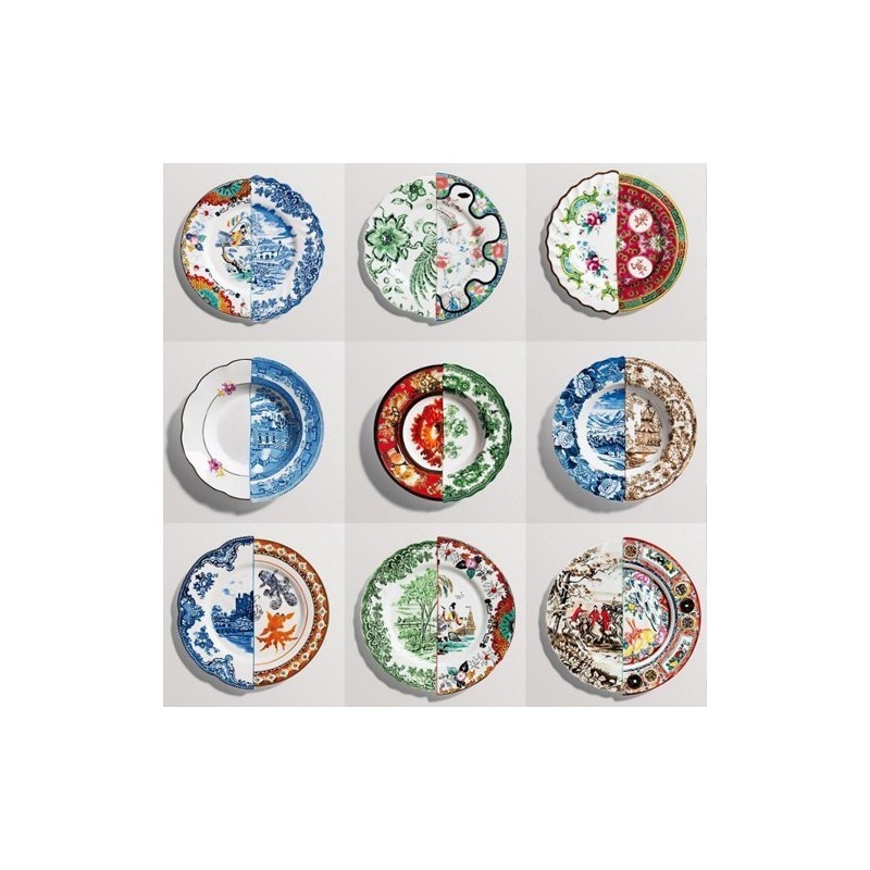 SELETTI Hybrid Porcelain Plate - Ipizia
