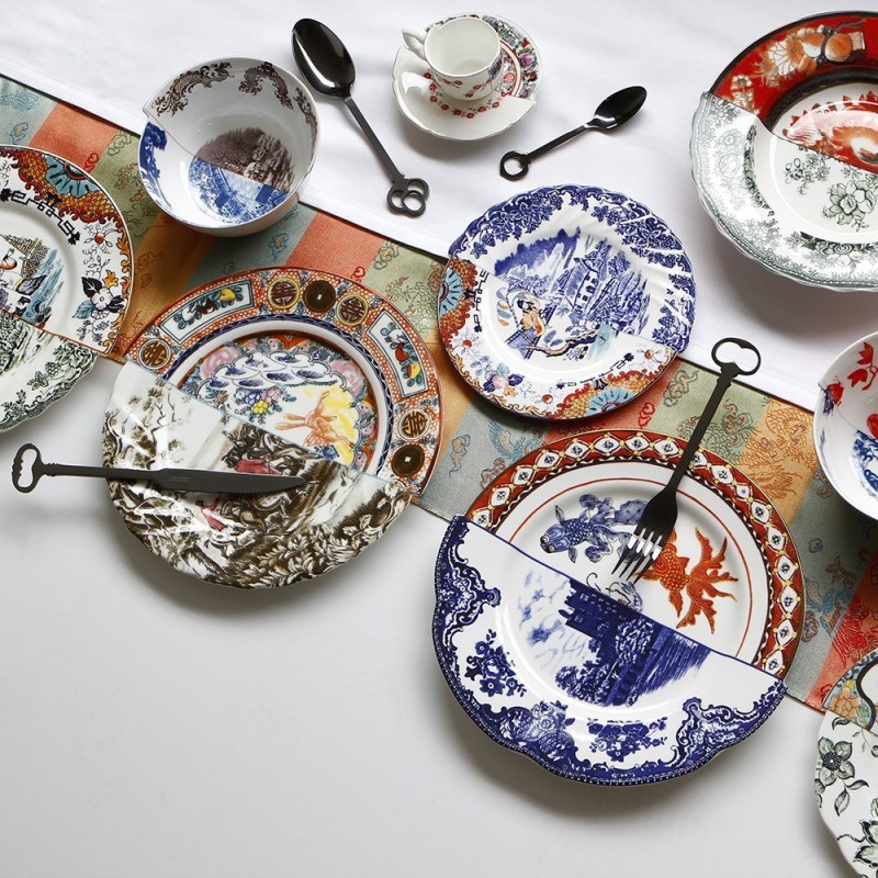 SELETTI Hybrid Porcelain Plate - Eusapia