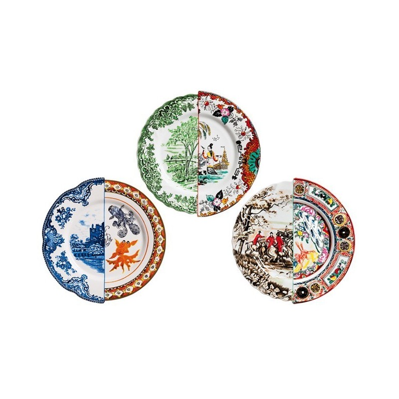 SELETTI Hybrid Porcelain Plate - Eusapia