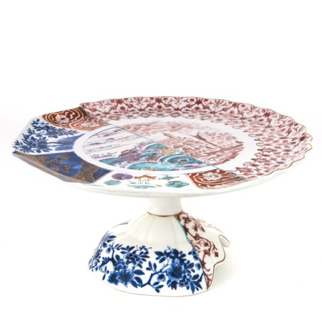 SELETTI Hybrid Porcelain Cake-stand - Moriana
