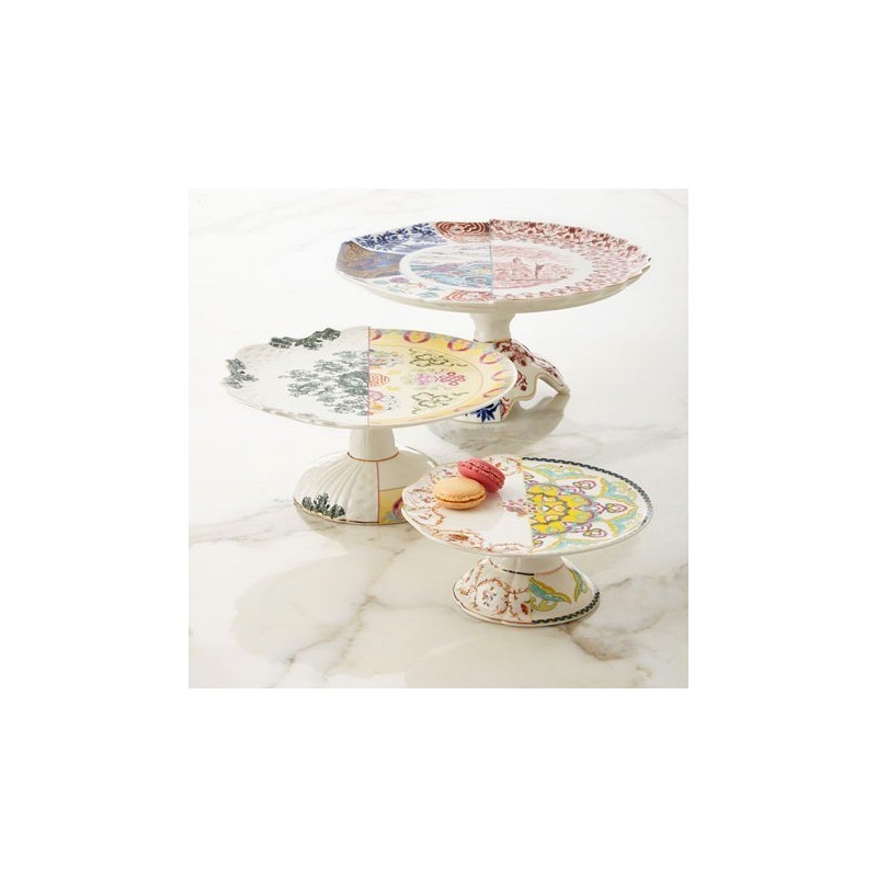 SELETTI Hybrid Porcelain Cake-stand - Moriana