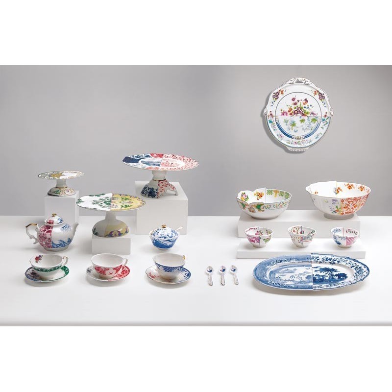 SELETTI Hybrid Porcelain Cake-stand - Raissa