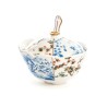 SELETTI Hybrid Porcelain Sugar Pot - Maurilia