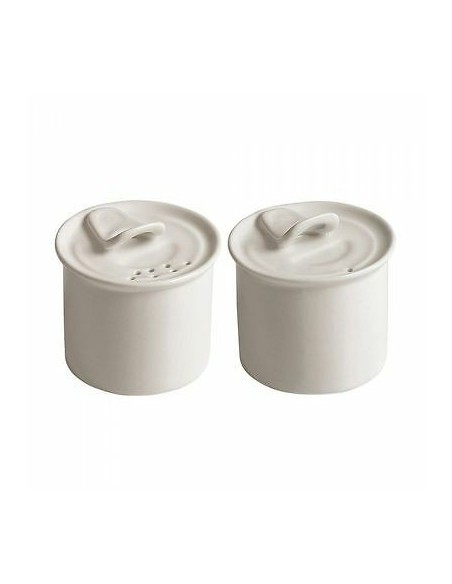 SELETTI Estetico Quotidiano set 1 salt cellar + 1 pepper cellar