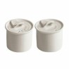 SELETTI Estetico Quotidiano set 1 salt cellar + 1 pepper cellar