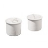 SELETTI Estetico Quotidiano set 1 salt cellar + 1 pepper cellar