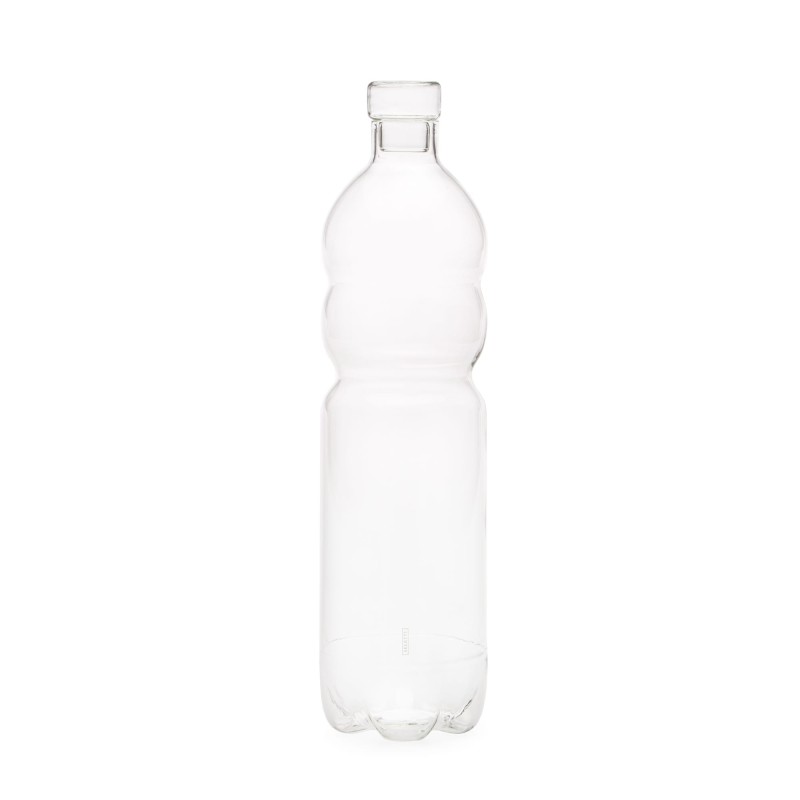 SELETTI Estetico Quotidiano si-bottle glass bottle - 8cm/34cm H