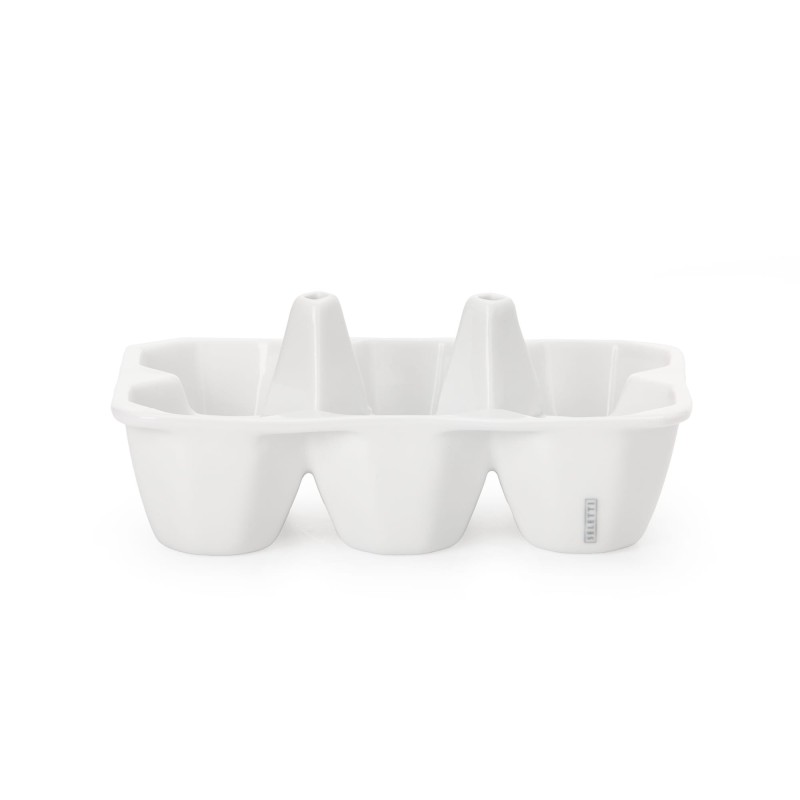 SELETTI Estetico Quotidiano porcelain egg holder and cracker holder