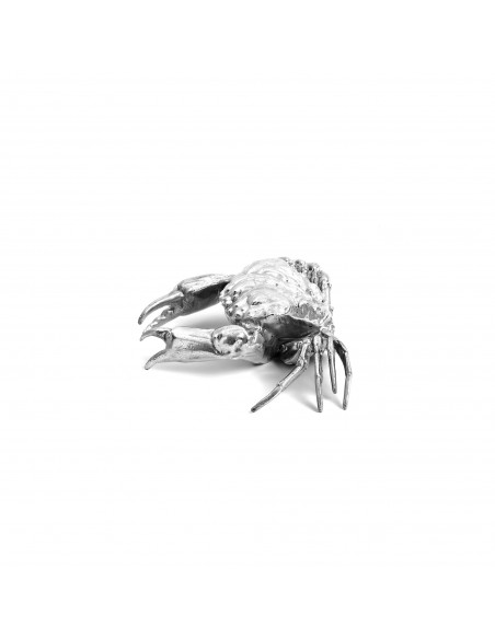 SELETTI Diesel Wunderkammer "Diesel-Holy Crab" Aluminium crab