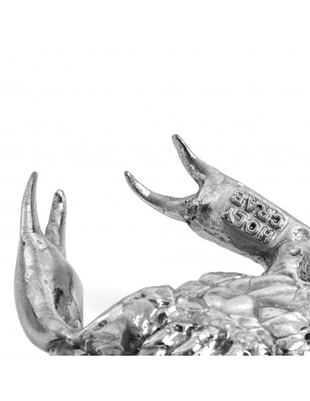 SELETTI Diesel Wunderkammer "Diesel-Holy Crab" Aluminium crab