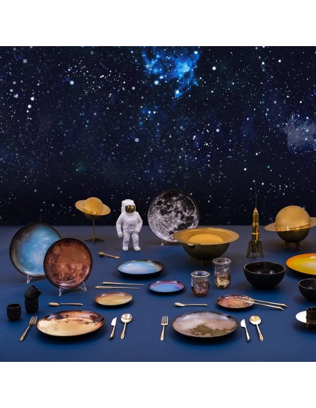 SELETTI Diesel Cosmic Diner Plate  - Titan