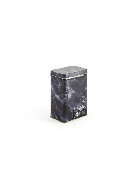 SELETTI Diesel-Alumarble metal box with lid - small