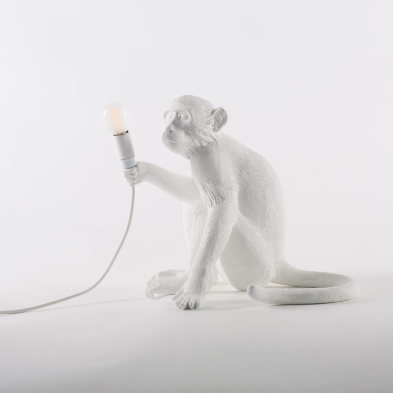 SELETTI The Monkey Lamp Sitting - Indoor