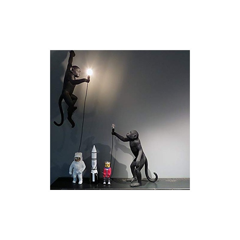 SELETTI The Monkey Lamp Hanging Left Hand - Outdoor