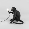SELETTI The Monkey Lamp Sitting - Outdoor
