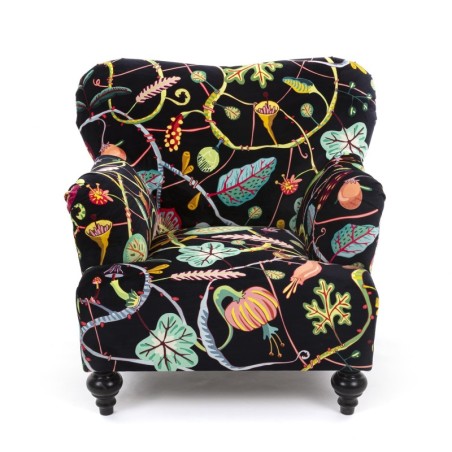 SELETTI Botanical Diva Sofa - Black