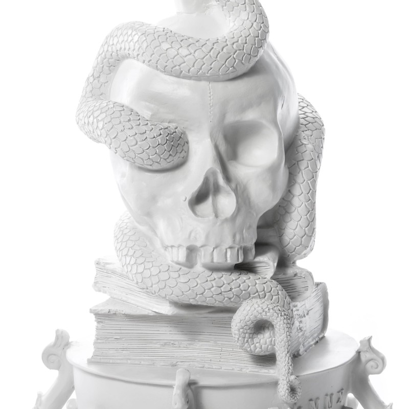 SELETTI Burlesque Chandelier 60 cm - Skull