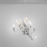 SELETTI Monkey chandelier - white