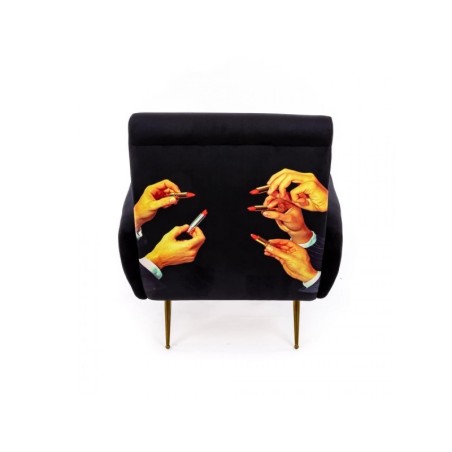 SELETTI Toiletpaper Armchair - Lipstick