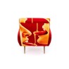SELETTI Toiletpaper Armchair - Honey