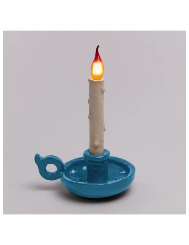 SELETTI Blow Bugia Lamp - Blue