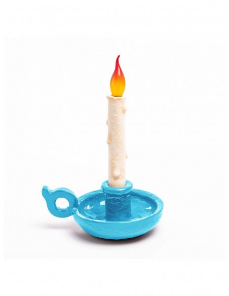 SELETTI Blow Bugia Lamp - Blue