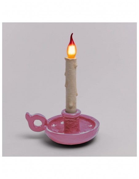 SELETTI Blow Bugia Lamp - Pink