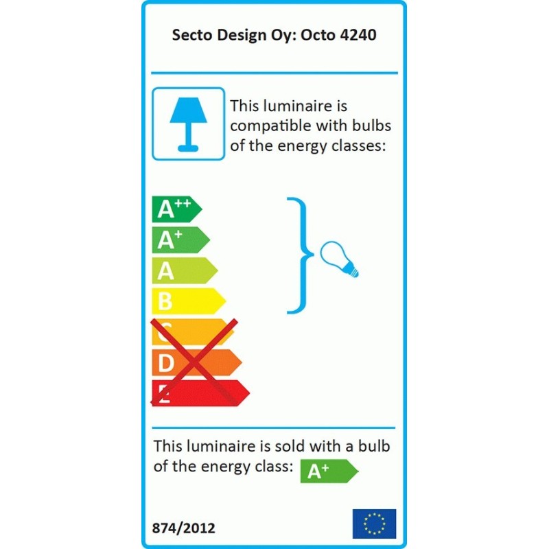 SECTO DESIGN Octo 4240 Pendant