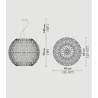 SLAMP Charlotte globe Pendant Lamp