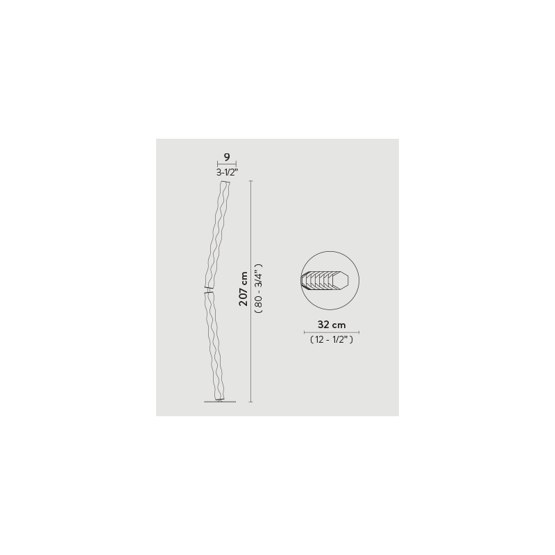 SLAMP Hugo Floor lamp