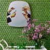 SELETTI Toiletpaper Spiegel mit Goldrand - Lippenstift | Lightandshade